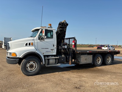 2008 Hiab 288EP-4XS 9500 kg Knuckle Boom on 2006 Sterling L9500 6x4 Kranwägen