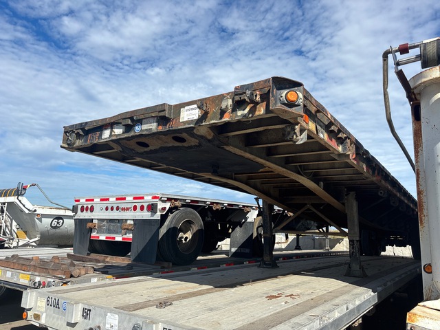 1987 Great Dane GP45 45 ft T/A Flatbed Trailer 1987 Great Dane GP45 45 ft T/A Flatbed Trailer