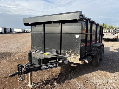 2024 Parker Trailers HD122 12 ft 1 in T/A Remorque à Benne Utilitaire