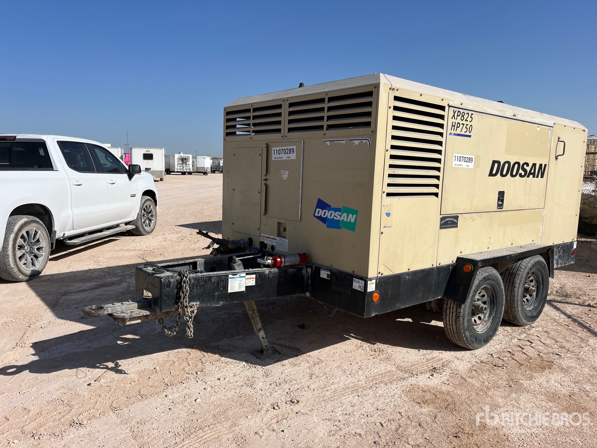 2020 Doosan XP825/HP750WCU 825 cfm Mobile Air Compressor