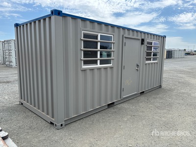 2025 20 ft x 8 ft Container Mobile Office (Unused)