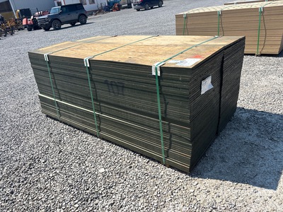 Quantity of (100) 3/4" 2x8 MDO G1S With Smooth Overlay 1 Side Douglas Fir 7 Ply No Stamp Formply Sklejka (Unused)