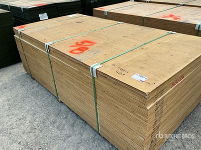 Quantity of (50) 5/8" 4x8 CSP/DFP No Stamp Sperrholz (Unused)