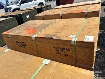 Quantity of (50) 5/8" 4x8 CSP/DFP No Stamp فنير (Unused)