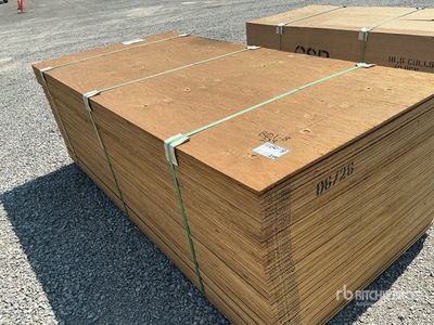 Quantity of (40) (40) 3/4" 4x8 CSP/DFP No Stamp Sklejka (Unused)