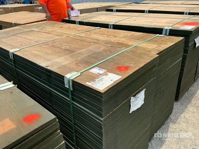 Quantity of (100) 3/4" 2x8 MDO G1S With Smooth Overlay 1 Side Douglas Fir 7 Ply No Stamp Formply Sperrholz (Unused)