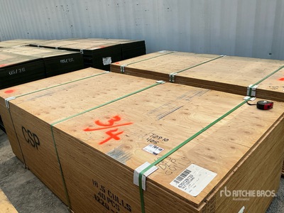 Quantity of (40) 3/4" 4x8 CSP/DFP No Stamp Plywood Sperrholz (Unused)