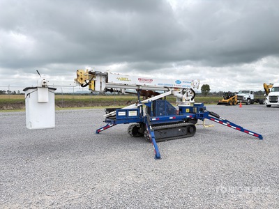 2014 Skylift Tracked Perforadora con Grua y Canastilla Sobre Orugas / Digger Derrick