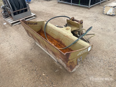 Quantity of Sec 59 in Wrist Twist Backhoe Loader Bucket - Fits 410