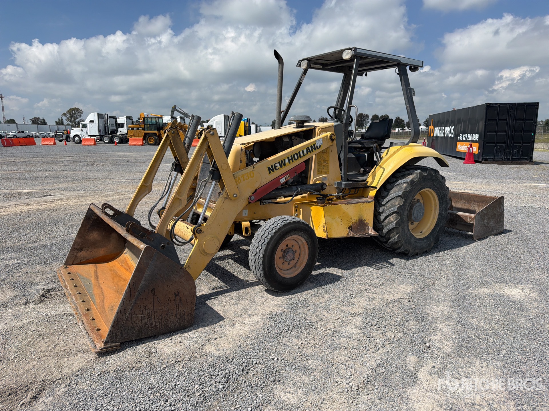 2006 New Holland U80 4x2 Cargadora / Landscape Loader