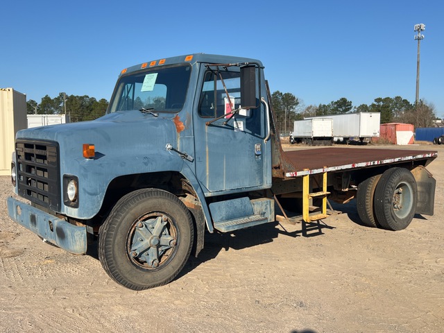 1981 International Harvester 1754 Flatbed Truck 1981 International Harvester 1754 Flatbed Truck