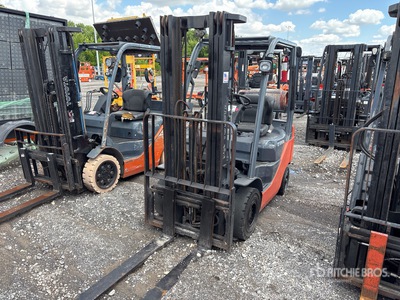 2012 Toyota 8FGU15 2500 lb Forklift