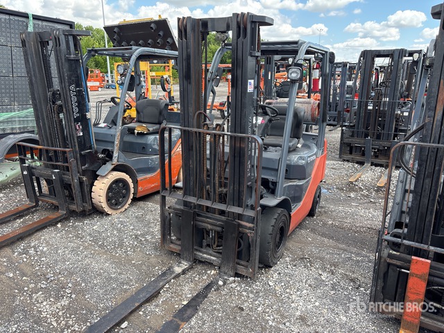 2012 Toyota 8FGU15 2500 lb Forklift
