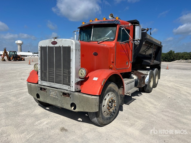 1985 Peterbilt 359 6x4 T/A Dump Truck