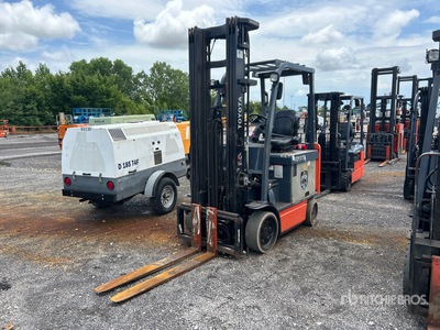 2021 Toyota 8FBCU25 3800 lb Electric Forklift