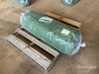 3.3 ft x 49.2 ft Artificial Grass Turf with Drainage Holes (Unused)
