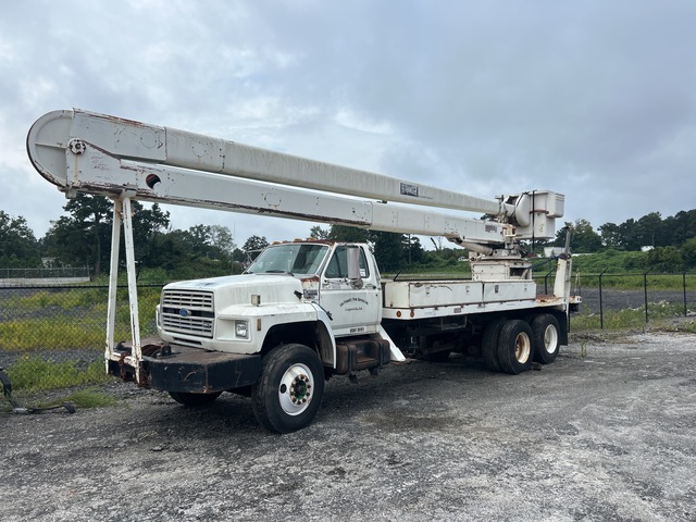 1996 Hi Ranger 6H-65 65 ft on 1993 Ford F-800 4x2 Bucket Truck