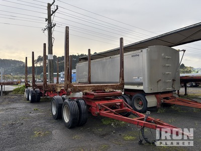2012 patchell 4sh Quad/A Drawbar Remorque à bois
