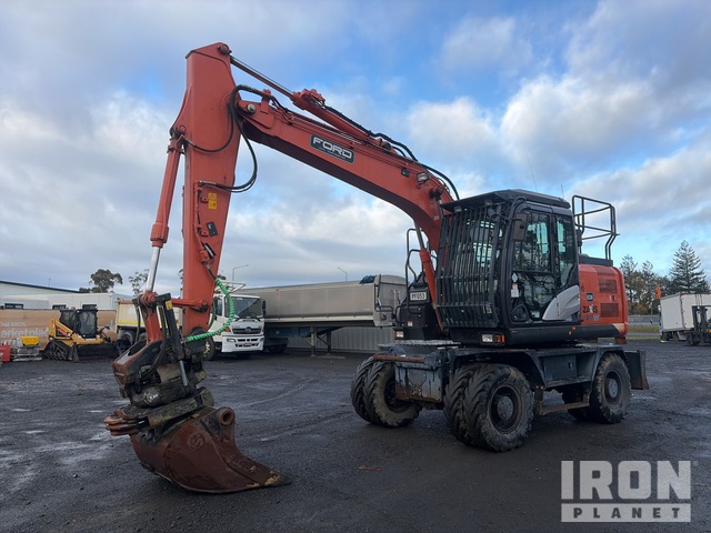 Surplus 2021 Hitachi ZX140W-5B Wheel Excavator in Drury, Auckland