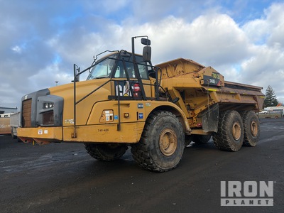 2012 Cat 740B Ejector Articulated Dump Truck