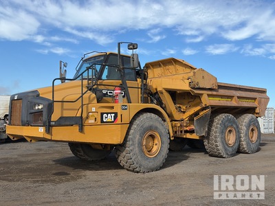 2012 Cat 740B Ejector を見 Articulated Dump Truck