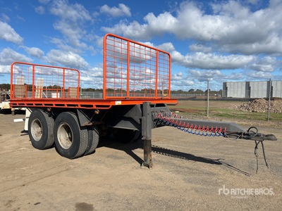 1987 Mcdonald 4.2 m Pig Flatbed Trailer