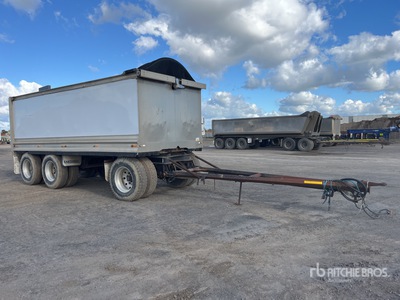 2008 BPT 5.8 m Super Dog Remolque banera