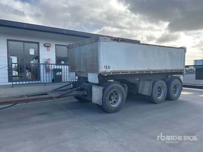 2008 North East Super Dog End Dump Trailer