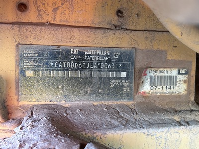 2007 Cat D6T XL Apripista cingolato