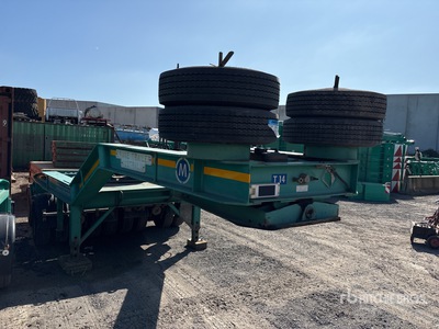 2007 Drake 2 Rows of 8 Hydraulic Widening Low Loader Dolly