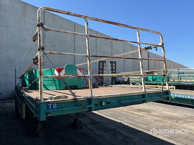 2002 MaxiTrans 8.4 m Bogie/A フラットベッドトレーラー