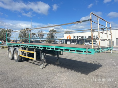 2002 MaxiTrans 8.4 m Bogie/A مقطورة مسطحة