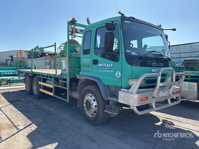 2005 Isuzu Giga FVZ 6x4 平台トラック