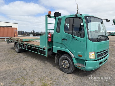2010 Mitsubishi FK600 4x2 Flatbed Truck