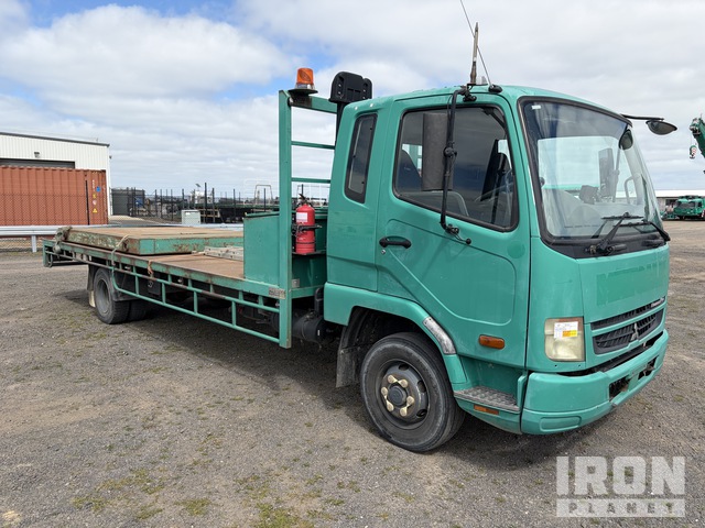 2010 Mitsubishi FK600 4x2 Flatbed Truck