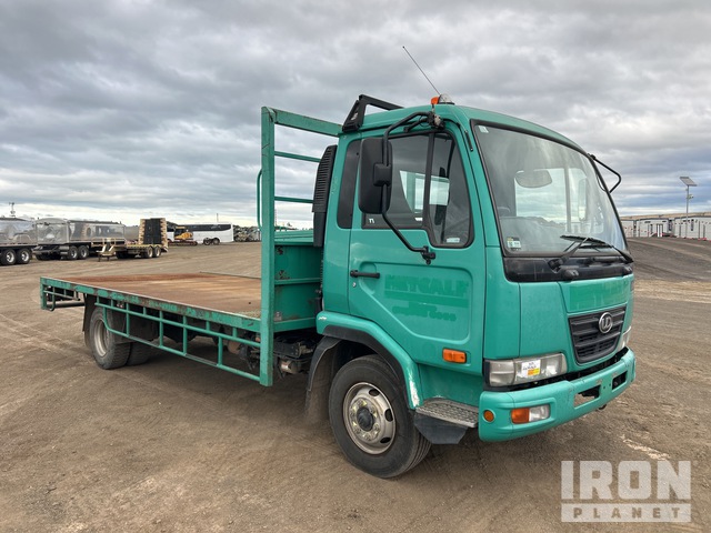 2009 Nissan UD MKB37 4x2 Flatbed Truck