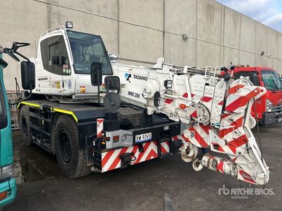 2022 Tadano GR200EX 20 ton 4x4 Rough Terrain Crane