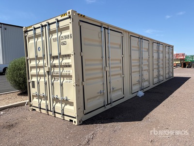 2026 40 ft High Cube Multi-Door Storage Container