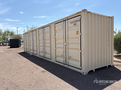 2026 40 ft High Cube Multi-Door Storage Container