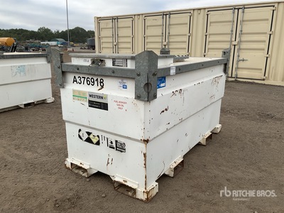 2016 Western 20TCG 2000 L Skid Mounted Steel Diesel Fuel Tank