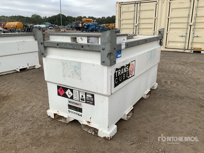 2016 Western 20TCG-GLB 1986 L Skid Mounted Steel Diesel Fuel Tank