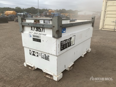 2016 Western 20TCG 2000 L Skid Mounted Steel Diesel Fuel Tank
