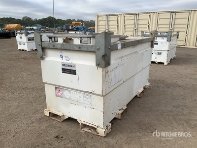 2015 Western 20TCG 2000 L Skid Mounted Steel Diesel Fuel Tank