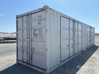 2026 40 ft High Cube 40 Ft One-Way High Cube Multi-Door Contenedor de almacenamiento