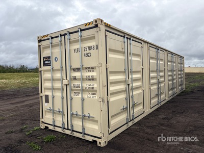 2026 40 ft High Cube Multi-Door Storage Container