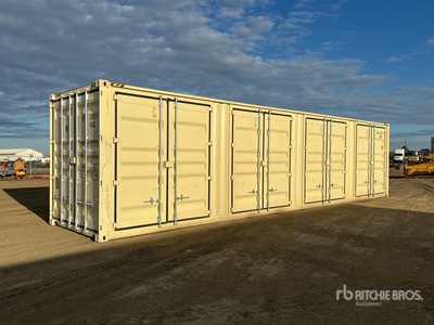 2026 40 ft High Cube Multi-Door Contenedor de almacenamiento