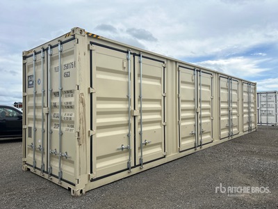 2026 40 ft High Cube Multi-Door Storage Container