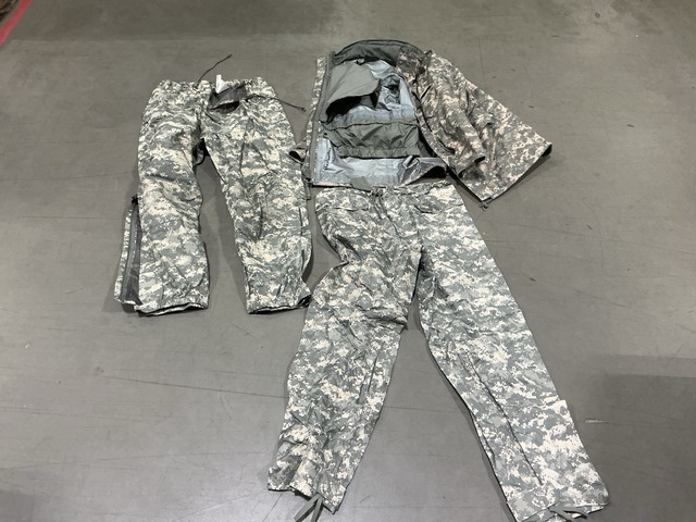 (74) Pairs of Wet Weather Trousers & (14) Cold Weather Parkas