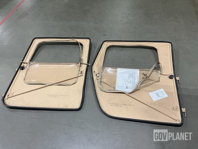 (6) Assorted HMMWV Humvee Doors