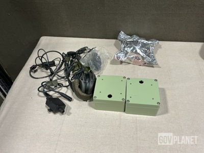 (10) Electrical Receptacle Connectors, (10) Terminal Boxes & Assorted Items